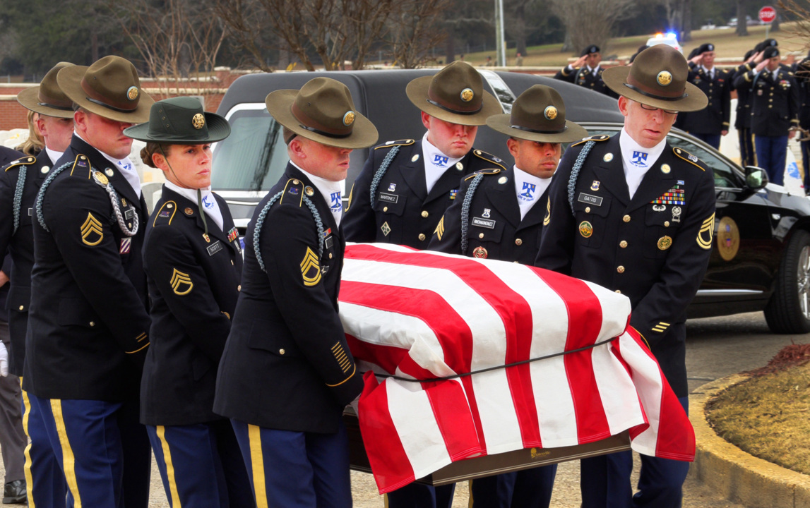 Former Ft. Benning commanding general buried, honored by community
