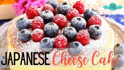 JAPANESE CHEESECAKE  | FOXY FOLKSY Recipes