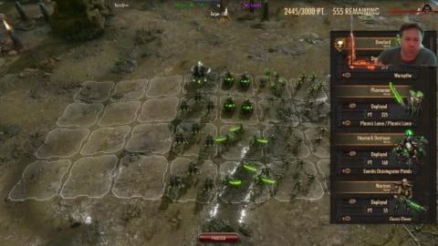WarHammer 40k Battlesector NECRONS vs TYRANIDS