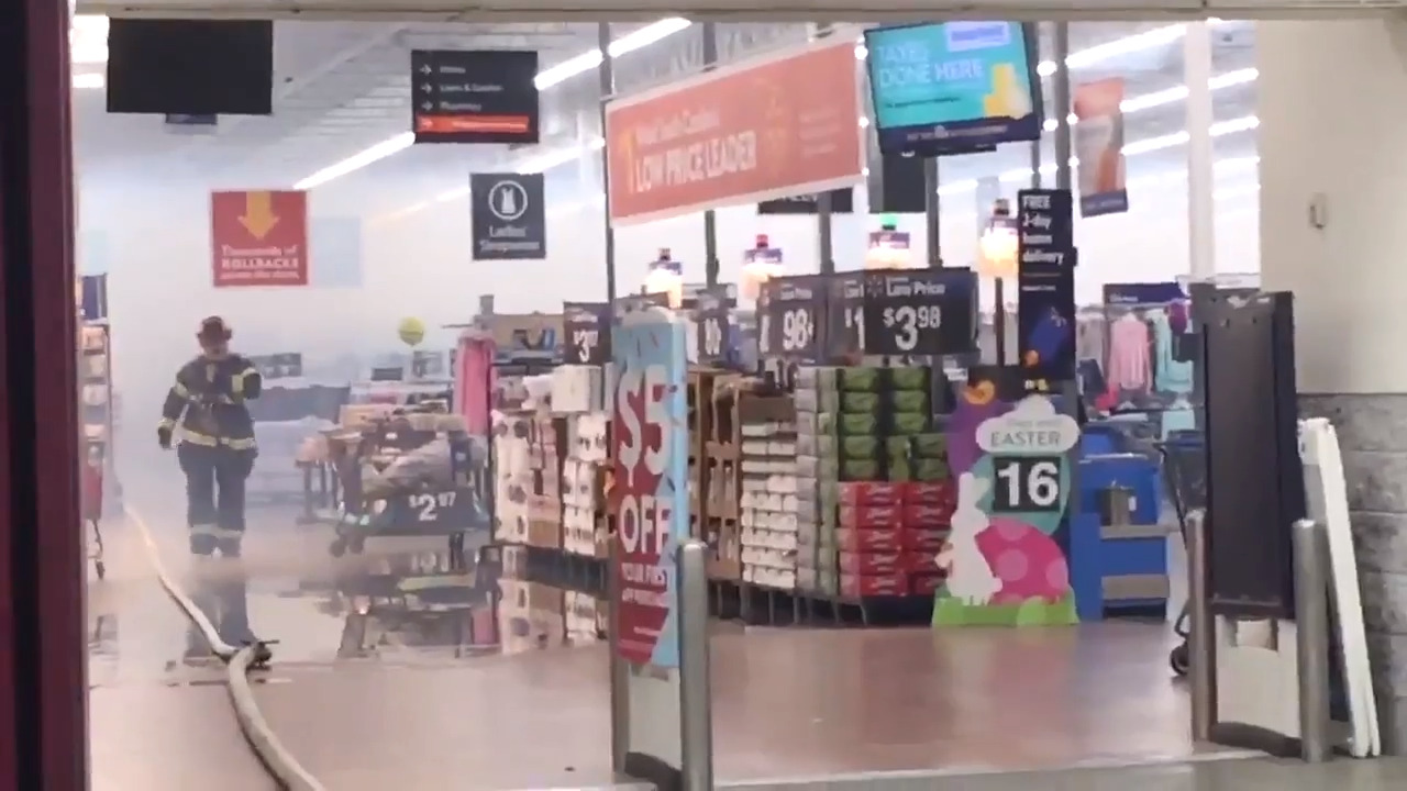 Columbia, SC Walmart evacuated because of department store fire The State