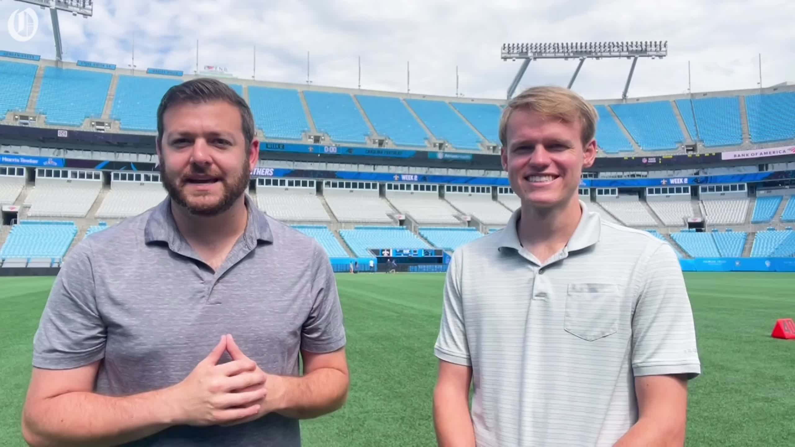 CBS Sports suggests Brady Christensen will be Carolina's starting