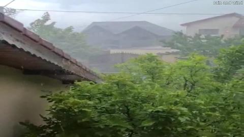 rain and wind...