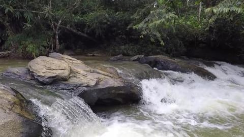Magajahalli Falls From A Distance | Karnataka