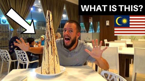 EATING ROTI TISU In Malaysia - Food Video