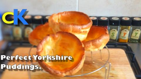 Perfect Yorkshire Pudding Recipe   (Easy Yorkshire Puddin...