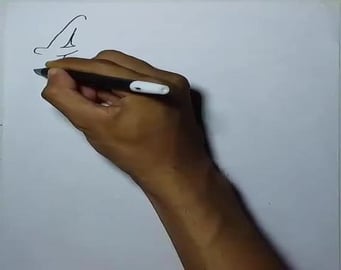 Draw graffiti letter A-Z