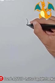 Drawing Pokemon Charizard