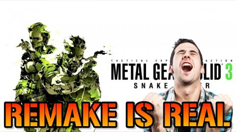 Metal Gear Solid 3: Snake Eater Is Getting A Remake! & Is...