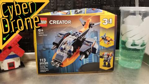 Lego Cyber Drone (31111) 2021 Build and Review!