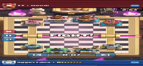 Clash Royale: 18/5 gameplay (teamwork comeback!)