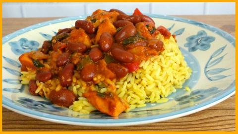 CHICKEN AND RED BEANS RECIPE