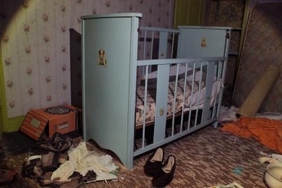 EVERYTHING left inside abandoned house...1980s!