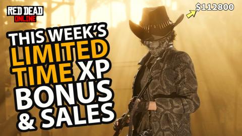 This Week’s Limited Time XP Bonus & Sales in Red Dead O...
