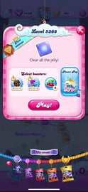 Candy crush: 4/12 level 5368 gameplay 