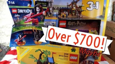 Around $700 Lego Super Haul
