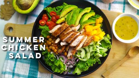 Summer Chicken Salad Recipe | How to make Summer Chicken ...
