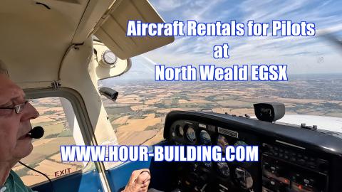 Flying from North Weald Essex
