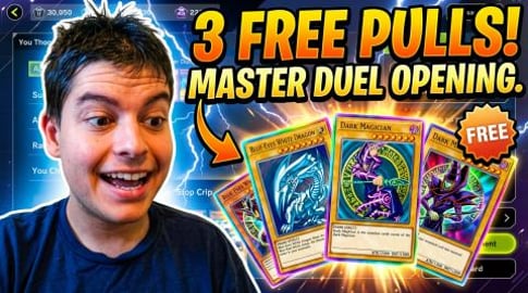 Yu-Gi-Oh! Master Duel opening 3 free pulls!