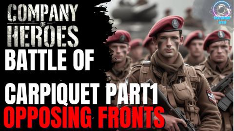 Carpiquet Airfield Part 1 Fortify the frontline