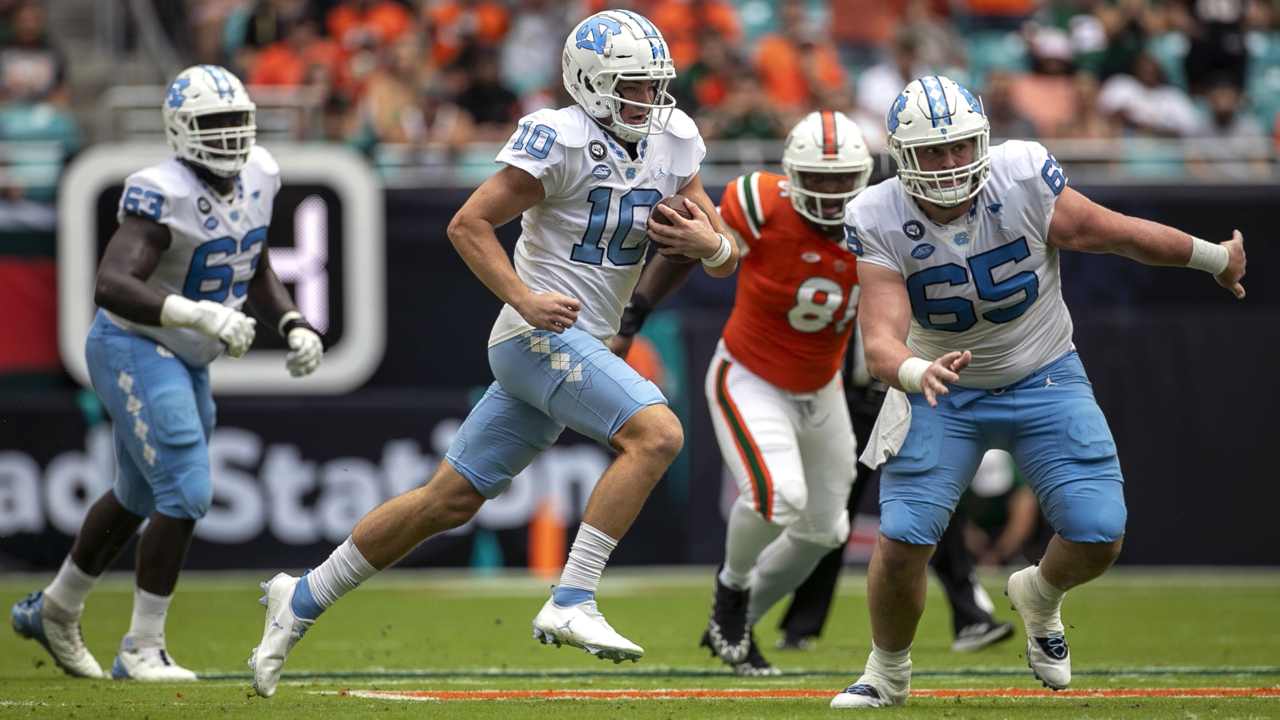 UNC battles Miami in ACC college football action Raleigh News & Observer