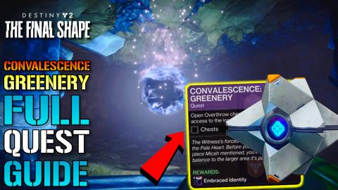 Destiny 2: "Convalescence Greenery" FULL Quest Guide (Int...