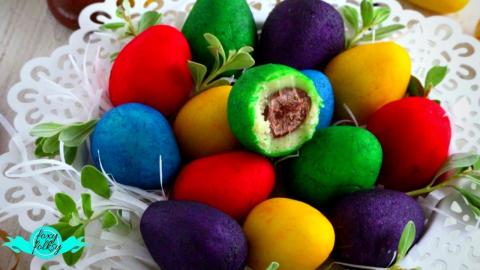 EASY MARZIPAN EASTER EGGS | FOXY FOLKSY - Modern Filipino...