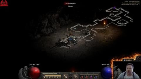 Diablo 2 - Resurrected Act1 Part 9 Sorceress Playthrough