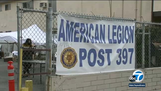 Struggling amid pandemic, American Legion post in Monterey Park holds Valentine's Day pop-up