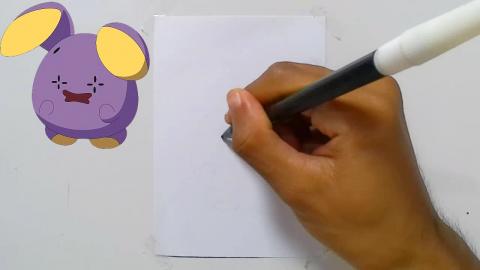 Drawing pokemon Whismur