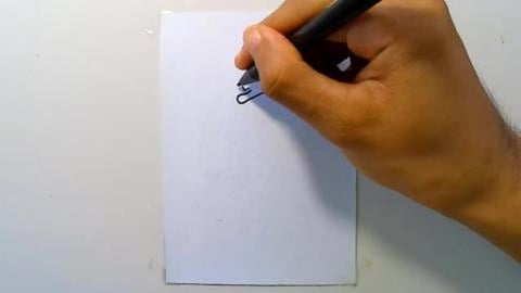 Drawing Creepy zombie logo graffiti