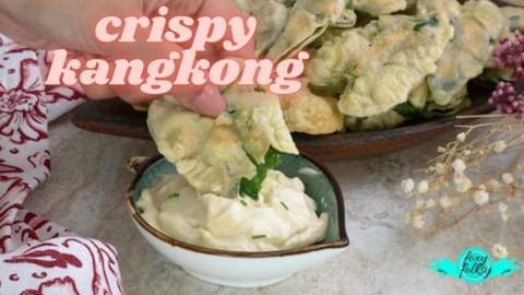Crispy Kangkong (Water Spinach) - Stays super crispy for ...