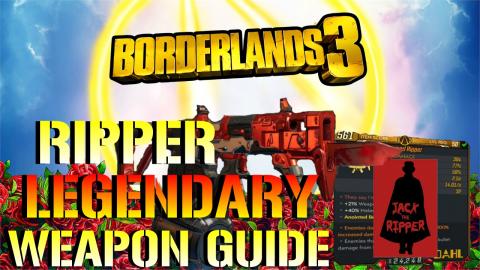  Borderlands 3: Anointed Ripper | Legendary Weapon Guide ...