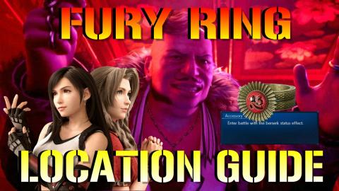 Final Fantasy 7 Remake: FURY RING! Location Guide | Insta...