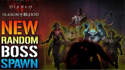 Diablo 4L NEW Random BOSS Spawns Are Amazing! Difficulty,...