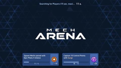 Mech arena: 1/4 gameplay (Orion MVP)