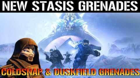 Destiny 2: How To Get Coldsnap & Duskfield Grenades | Bor...