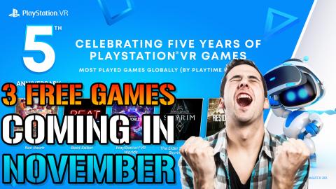 PlayStation Plus: Three Amazing FREE VR Games Coming In N...