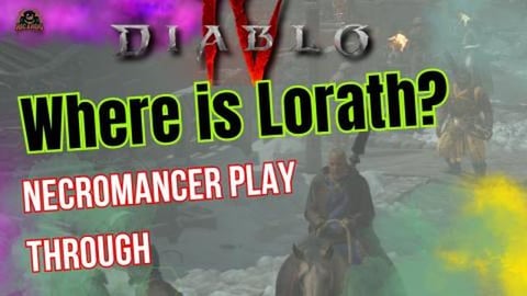 Diablo 4 Necormancer Playthrough Finding the Hermit Lorat...