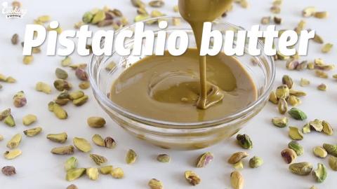 Pistachio Paste Recipe  How to Make Homemade Pistachio Bu...