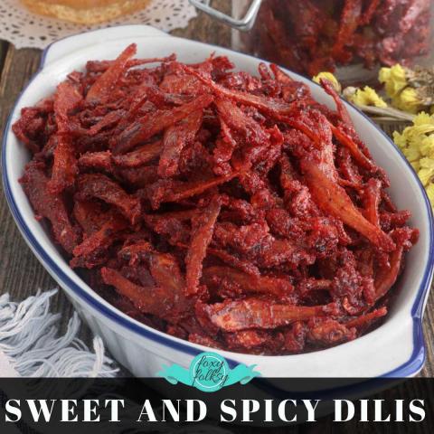 Crispy Sweet and Spicy Dilis | Filipino Street Food Snack...