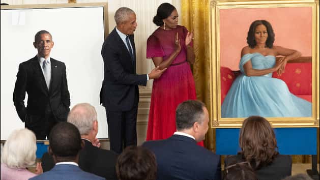 629px x 354px - Michelle Obama Celebrated For Wearing Braids To Her White House Portrait Unveiling | HuffPost Entertainment