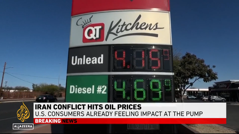 US consumers express dismay over rising gas prices after attack on Iran ...