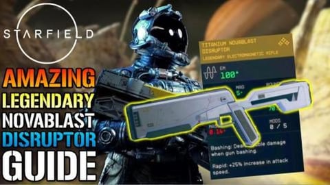 Starfield: Amazing Legendary Novablast! Can Disabled Anyb...