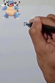 Drawing Pokemon Blastoise Shorts