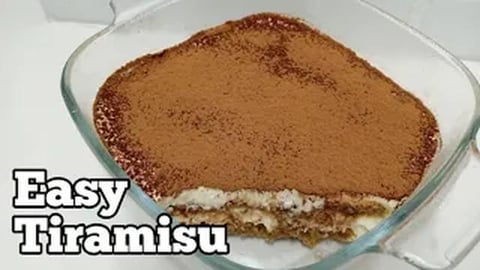 EASY TIRAMISU _ Filipino Food _ Taste Buds PH