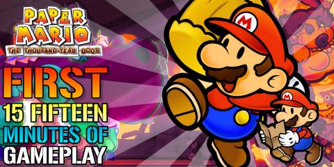Paper Mario: The Thousand Year Door Amazing First 15 Minu...