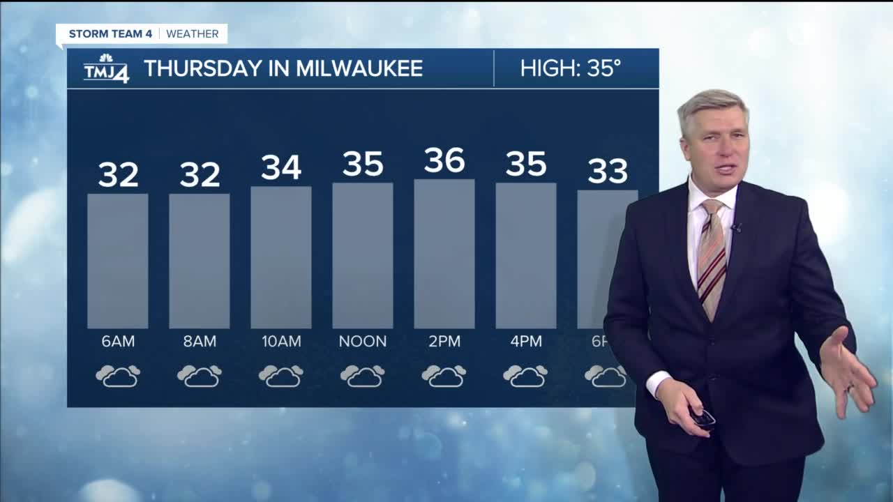 Flurries overnight and into Thursday morning