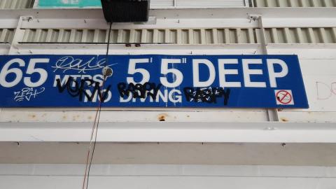 WE FIND ABANDONED POOL