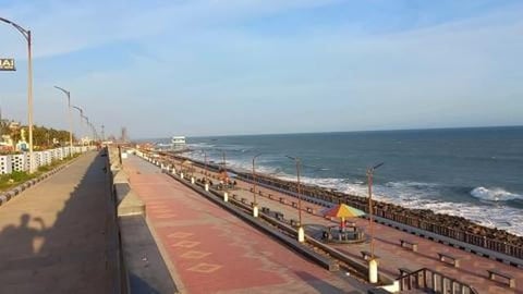 Beach Promenade of Kanyakumari | Tamil Nadu