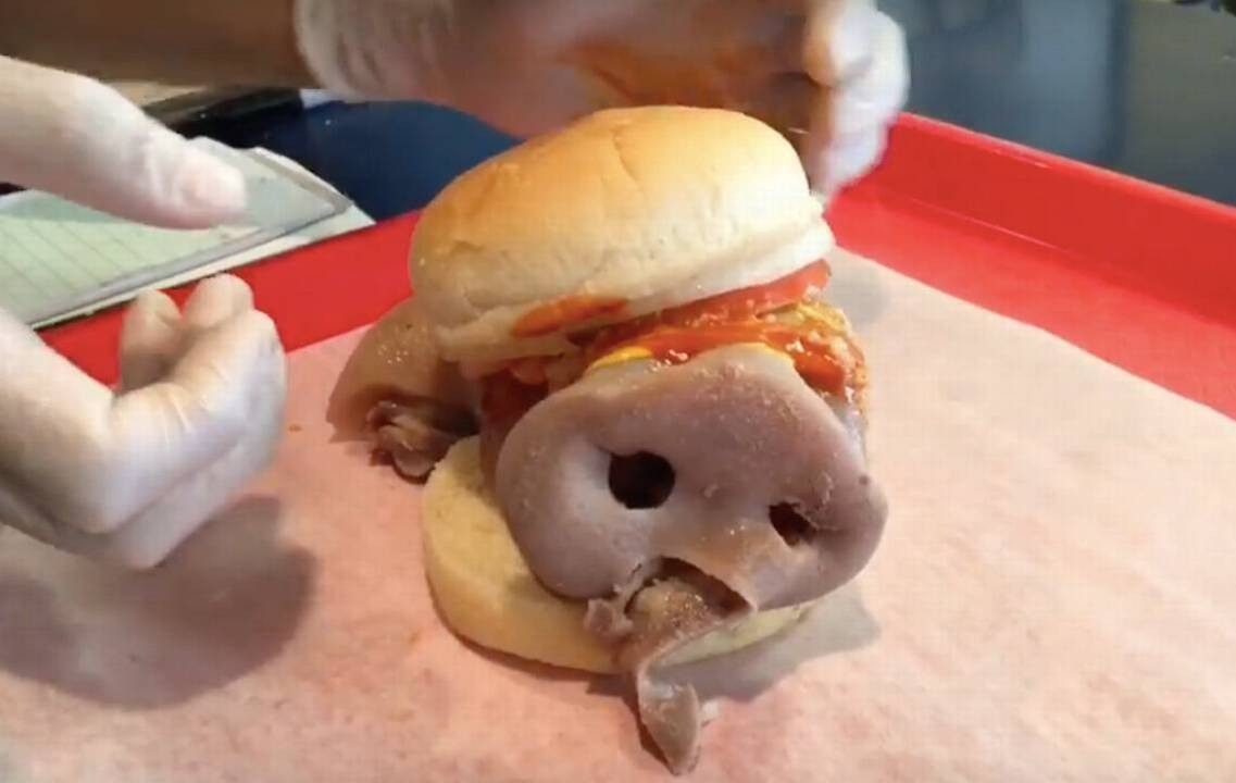 Chowtown Live How to make a pig snoot sandwich Kansas City Star
